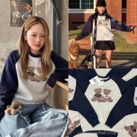 ราคา MAR bear x 2tone sweater 390 ฟรีส่ง เสื้อแขนยาวสเวตเตอร์ สกรีนลายน้องหมี น่ารักมากกก รุ่นนี้ดีเทลแต่งแขนสลับสีทูโทนตัดกับตัวเสื้อ งานชนช็อปแบรนด์ดังเกาหลีเลยค่ะ ทรงสวย เนื้อผ้ากำลังดี ไม่หนา ไม่บางไป 