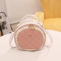 ราคา กระเป๋าทรงกลมขนาดเล็กปักลาย women bag กระเป๋าแอปเปิ้ลแบบลำลองแมทช์ลุคง่ายกระเป๋าสะพายข้างผู้หญิงแฟชั่นกระเป๋าปักลายหวาน (20472285409)