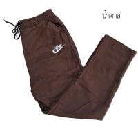 ราคา วอร์มขายาว ชายหญิง ผ้ายืดสีพื้น เอวเชือกรูด ฟรีไซส์ เอว24 34นิ้ว (21010386798)