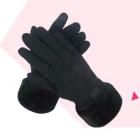 ราคา ถุงมือกันหนาวผู้หญิง ผ้าหนังนิ่ม ส่งจากไทย ทัชสกรีน บุขน เนื้อนุ่ม (15923252998)