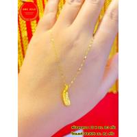 ราคา จี้ทองแท้ 99 99 หนัก 0 1 กรัม พร้อมสร้อยคอจันทร์กระพริบทองแท้ 75 หนัก รวม 0 4 กรัม สร้อยคอยาว 22 cm (18786776179)