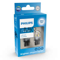 ราคา Philips หลอดไฟถอย ไฟท้าย ไฟเบรค ไฟเลี้ยว Ultinon PRO7000 LED T20 WY21 PY21 AMBER W21 P21 สีขาว สีแดง สีส้ม รุ่นใหม่ ปี 2023 (19890586566)
