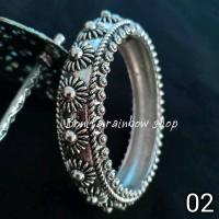 ราคา เครื่องประดับชุดไทย อีสาน ล้านนา เข็มขัด ปิ่นปักผม ห้อยข้าง ตุ้งติ้ง สีเงินรมดำ รุ่น D004 (17882016032)