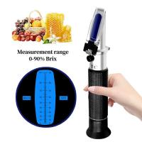 ราคา 0 90 เครื่องวัดความหวาน Brix Refractometer Brix0 90 บริกซ์ meter (19453510967)