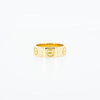 ราคา แหวน Cartier Love 18K Yellow Gold 47 Used vrcaim 2938 (20303645318)