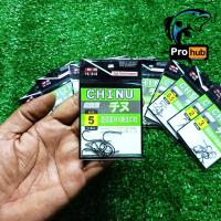 ราคา ตะขอเบ็ด จินุ CHINU ตะขอตกปลา ตะขอเบ็ด ตัวเบ็ด ตะขอเบ็ดตกปลา ซองละ 10ตัว (20660451153)