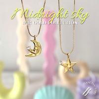 ราคา BASE ON YOU 14k gold collection MIDNIGHT SKY สร้อยคอ (17125294417)
