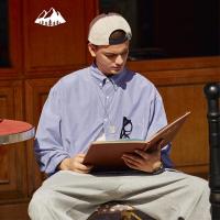 ราคา เสื้อเชิ้ตผู้ชายแขนยาวบางมีกระเป๋าทรงหลวมสไตล์นักเรียนเสื้อเชิ้ตเสื้อเชิ้ตแบรนด์เนมสไตล์เชิงวิชาการใหม่ฤดูใบไม้ผลิ2023แบรนด์เงินเฟ้อ (12222777966)