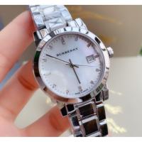 ราคา Burberry รุ่น BU9125 ของแท้100 WATCH นาฬิกาแบรนด์เนม นาฬิกาผู้หญิง นาฬิกา ผู้ชาย สายสแตนเลส (18109366296)