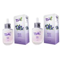 ราคา เซรั่มทริปเปิ้ลทรี ขนาด 25ml 2 หลอด (19102808207)