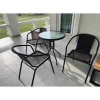 ราคา SUM ชุดโต๊ะเก้าอี้หวาย เก้าอี้ะสนาม โต๊ะหวาย ชุดโต๊ะสนาม เก้าอี้หวายเทียม เฟอร์นิเจอร์สวนหรูหรา (15980526880)