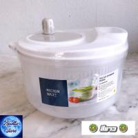 ราคา Micronware 5365 เครื่องสลัดน้ำออกจากผัก ที่ล้างผัก ล้างผลไม้ ชามสลัดปั่นผัก ช่วยสลัดน้ำออกได้ง่าย Salad Spinner (9040898219)