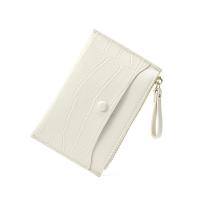 ราคา กระเป่าสตางค์แฟชั่น หนังPU หรูหรา กระเป๋าสตางค์มีสายคล้อง ใส่เหรียญและบัตรได้เยอะ หนังจระเข้เทียม 6831 (20771516262)