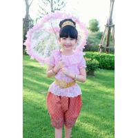 ราคา ชุดไทยพุดซ้อน ชุดไทยเด็กหญิง ชุดไทยประยุกต์เด็ก ชุดไทยเด็กสีฟ้า ชุดไทยเด็กสีชมพู ชุดไทยเด็กสีม่วง ชุดไทยเด็กลูกไม้ ชุดไทยเด็กโจงกระเบน (19699199472)