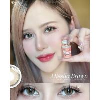 ราคา Missha brown Roze lens รุ่นน้ำตาลตานัว อมน้ำ 55 (19493569435)