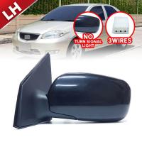 ราคา กระจกมองข้าง รถยนต์ 3 สาย พับมือ ปรับไฟฟ้า รุ่น โตโยต้า วีออส TOYOTA VIOS ปี 2003 2006 สีดำ (19363728149)