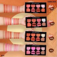 ราคา Sivanna Colors Ultra Blush Palette บลัชออนเฉดดิ้งไฮไลท์ 8 เฉดสี (19955452818)