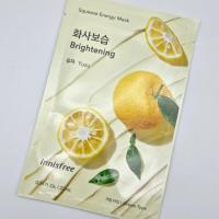 ราคา Innisfree Yuzu brightening squeeze energy mask (19042114186)