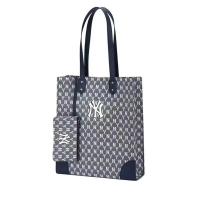 ราคา MLB พร้อมส่ง MLBกระเป๋า DIA JACQUARD MONOGRAM TOTE BAG กระเป๋าทรงโท้ท ของแท้ (21288591421)