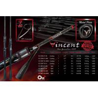 ราคา NEW O2 VICENT 2023 สุดยอดคันตีเหยื่อปลอม แบลงค์ Nano Graphite มีทั้งคันเบทและสปินนิ่ง พิ่มความสวยงามแข็งแรงและทรงพลัง ด้วยX Cross แบบสามชั้น (19616773517)