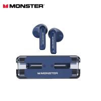ราคา Original Monster XKT08 TWS หูฟังไร้สายบลูทูธ5 3หูฟัง HiFi ชุดหูฟังลดเสียงรบกวนหูฟังกีฬาที่มีไมโครโฟน (21170588373)