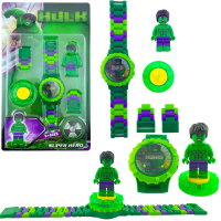 ราคา พร้อมส่ง นาฬิกาเด็ก LEGO นาฬิกาเลโก้ และโมเดลเจ้าหญิง หมุนได้ นาฬิกาดิจิตอล นาฬิกาเด็กผู้หญิง และเด็กชาย (18144156417)