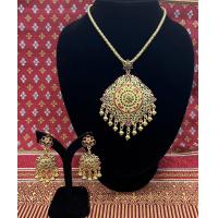 ราคา ชุดสร้อย ต่างหูแบบหนีบใส่กับชุดไทยสวยๆ (18937438511)