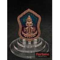 ราคา เหรียญท้าวเวสสุวรรณหลังพญาครุฑ รุ่นมหาบารมีสุวรรณ ลงยาหน้า No 25 หลวงพ่อพัฒน์ ปุญฺญกาโม วัดห้วยด้วน จ นครสวรรค์ Tao Wessuwan Garuda 4 cm (14854309049)