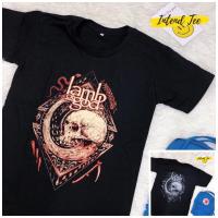 ราคา เสื้อวง Lamb of god พิมพ์หน้าหลัง เสื้อยืดคอตตอนพิมพ์พรีเมี่ยม (19554523180)