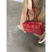 ราคา GOYARD กระเป๋าสีแดงสำหรับผู้หญิง2023ใหม่กระเป๋าแต่งงานเจ้าสาวหรูเนื้อเบาพิเศษกระเป๋าถือขนาดใหญ่ (20702765972)