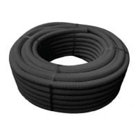 ราคา NANO ท่ออ่อนลูกฟูก ท่ออ่อนพลาสติก uPVC Conduit ขนาด 16 มิล รุ่น NNCC16 สีขาว NNBB16 สีดำ (19290513964)