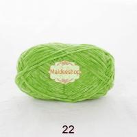 ราคา ไหมพรมกำมะหยี่ 2mm ไหมพรมขนนุ่มๆนิ่มๆ ค่ะ (18031090410)