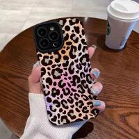 ราคา เคสโทรศัพท์พิมพ์ลายเสือดาวสีชมพูสำหรับ iPhone 14 13 12 11 Pro Max 12 13 Mini 6 6S 7 8 Plus X XR XS Max ปลอกด้านหลังนิ่มกันกระแทกแฟชั่นที่สร้างสรรค์ฝาครอบโทรศัพท์พร้อมเลนส์คลุมทั้งหมดฝาครอบป้องกันกล้อง