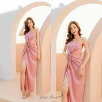 ราคา Redcarpetbkk รุ่น Margus Dress เดรสยาว ชุดราตรี ชุดออกงาน ชุดเพื่อนเจ้าสาว เดรสไปงานแต่ง เดรสไหล่เฉียง เดรสไหล่เดียว สายเปียถัก (17461706770)