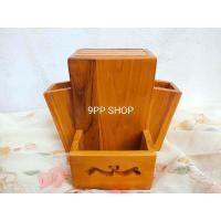 ราคา ที่เสียบมีด ที่ใส่มีด กล่องเสียบมีด ที่เก็บมีด ที่เสียบมีดไม้สัก ที่ใส่มีดทำครัว (18973235060)