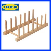 ราคา ที่วางจาน ที่ตากจาน ที่คว่ำจาน มินิมอล ทำจากไม้ไผ่แท้ IKEA OSTBIT อูสต์บิต ที่วางจาน ไม้ไผ่ (7088020195)