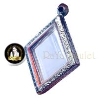 ราคา กรอบพระสำเร็จรูป งานสแตนเลสลายไทย ทรงข้าวหลามตัดหลวงปู่เอี่ยม รหัส 2085 (20398236778)