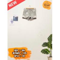 ราคา กางเกงยีนส์ขาสั้น มือสอง Y01 Y15 กางเกงขาสั้น ยีนส์ เสื้อผ้ามือสอง มีเก็บปลายทาง (20163939769)