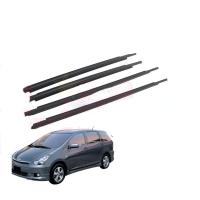 ราคา KLNU สำหรับ TOYOTA WISH ZNE10 2003 2004 2005 2006 2007 2008 Weatherstrip Window Seal รถหน้าต่าง Moulding Trim ซีลประตู Out (16518371481)