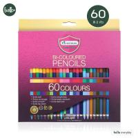 ราคา Master Art มาสเตอร์อาร์ต สีไม้ ดินสอสี ชนิด 2 หัว 60 72 สี (21076516309)