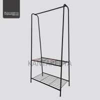 ราคา KANTAREEYA ราวแขวนผ้าทรงA แบบมีตะแกรง 2 ชั้น รุ่น KT EP20 (15554409119)