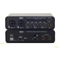 ราคา BOMGE U202 Audio Interface Soundkarte 24 Bit 192kHz Ad Converter E Gitarre Live Aufnahme Profession Eller Studio Gesang Podcast (21140653463)
