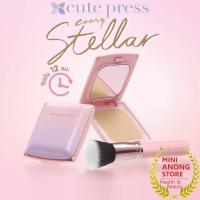 ราคา แป้ง แปรง คิวท์เพรส อิเวอร์รี่ สเตลล่าร์ Cute Press Evory Stellar Oil Control Foundation Powder ตลับ จริง รีฟิล refill (17236268346)