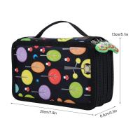 ราคา Zeberdany กระเป๋าใส่ปากกาผ้านักเรียนสีสันสดใส72ช่องกระเป๋าใส่ดินสอกล่องใส่แปรงร่างแบบ สีชมพู (21178948800)