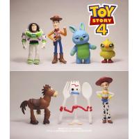 ราคา ของเล่น Disney Story 4 Woody Buzz Lightyear 4 7ซม 7ชิ้น ชุดตุ๊กตาขยับแขนขาได้อนิเมะตกแต่งหุ่นโมเดลของเล่นสำหรับเด็ก (21170499905)