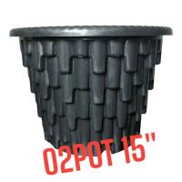 ราคา กระถาง O2pot Air pot 15 นิ้ว กระถางแอร์พอท สำเร็จรูป กระถางเร่งราก กระถางต้นไม้ กระถางปลูกกุหลาบ (20114540354)
