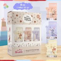 ราคา Brusta ถุงเก็บน้ำนม Disney Princess Winnie The Pooh ลายลิขสิทธิ์แท้ ถุงหนา ไม่รั่วไม่แตก ลดกลิ่นหืน (20682950357)