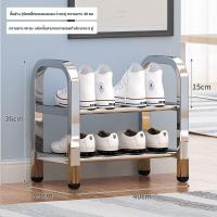 ราคา Lasa Mall ชั้นวางรองเท้า ชั้นวางรองเท้าสแตนเลสแท้ 3ชั้น4ชั้น5ชั้น ชั้นวางรองเท้าเหล็ก Stainless Shoe Rack คุณภาพดี จัดเก็บรองเท้าให้เป็นระเบียบ (21228582117)