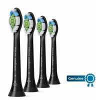 ราคา For Genuine Philips Sonicare W2 HX6064 65 Diamond Clean Brush Toothbrush HeadsBlack Pack of 4 8 (17627683695)
