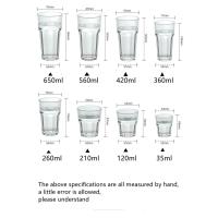 ราคา แก้วใสแตกแตกในเชิงพาณิชย์ แก้วพลาสติก แก้วเบียร์ แก้วใสสูง PC mug แก้วพลาสติก ไม่ใช่แก้ว (15491564889)